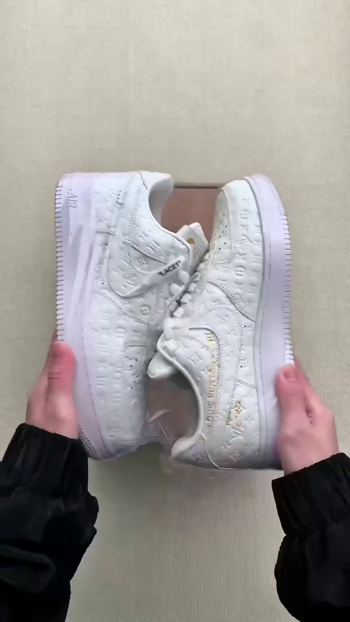 Louis Vuitton x Nike Air Force 1 Low by Virgil Abloh – Iconic White Luxury Sneaker Collaboration