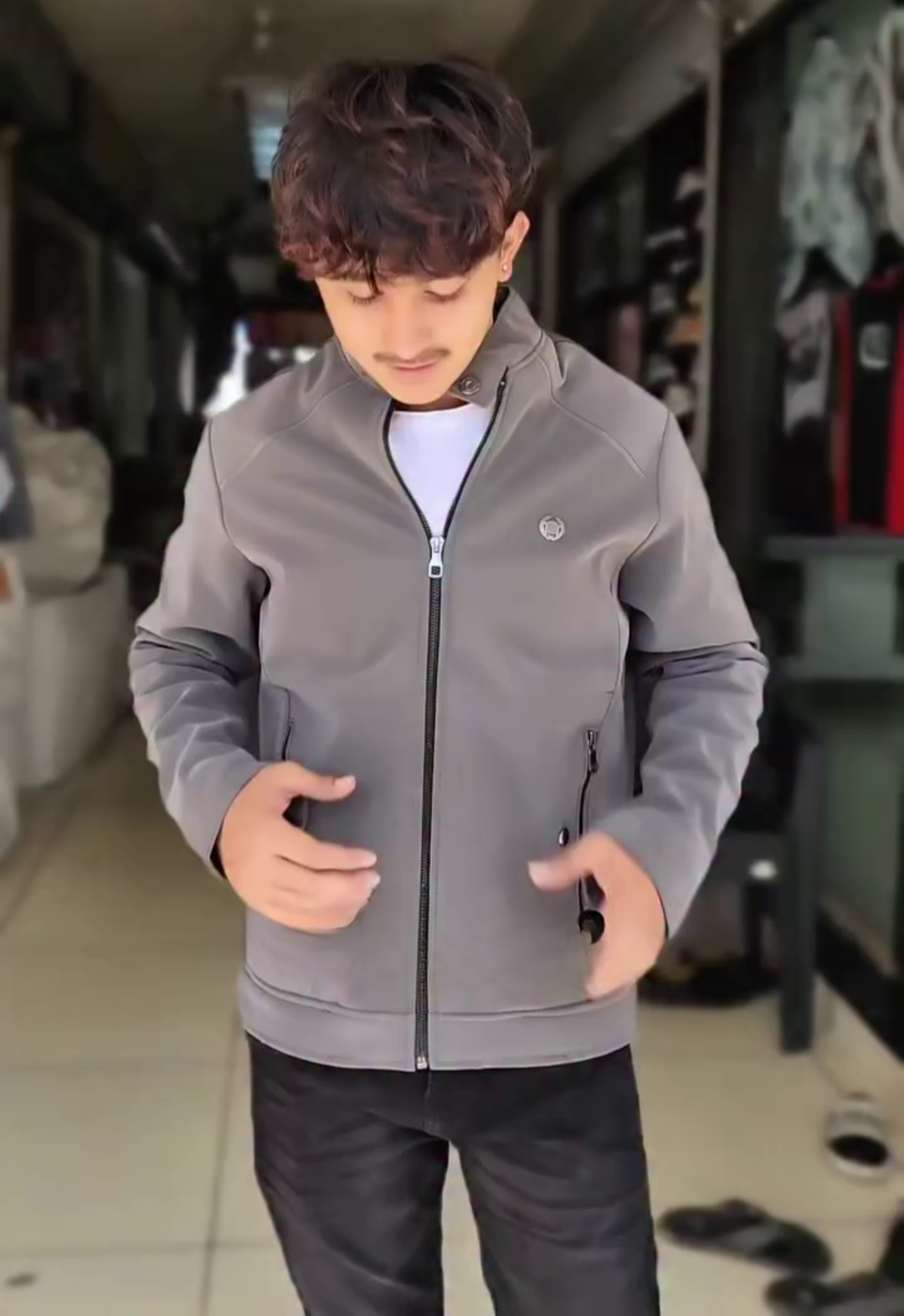 “Effortless Edge: Dollar Socks Lightweight Bomber Jacket — Your Go‑Anywhere Statement Layer”